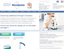 Tablet Screenshot of microbiome.nl